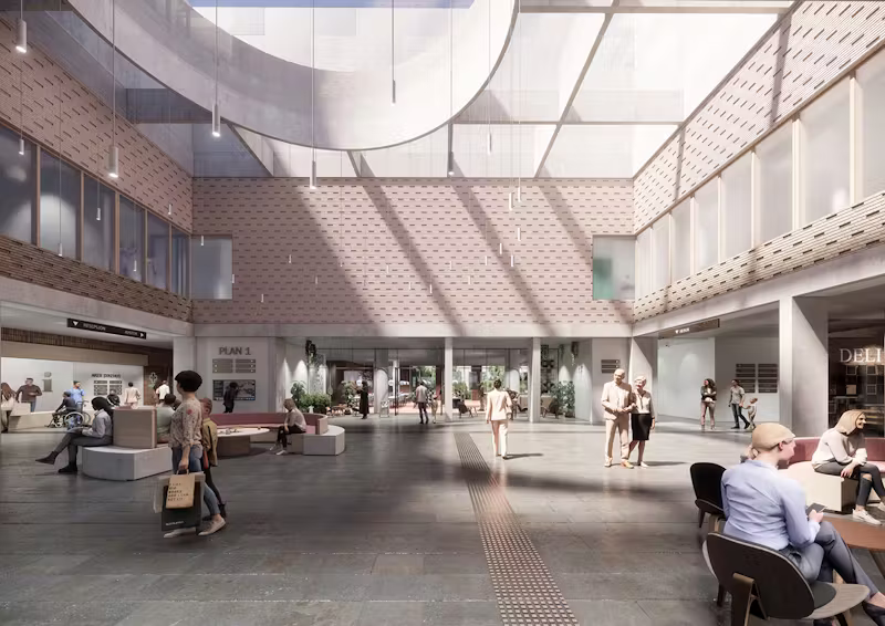 01 08 Somatikkbygget vestibyle Akertorget