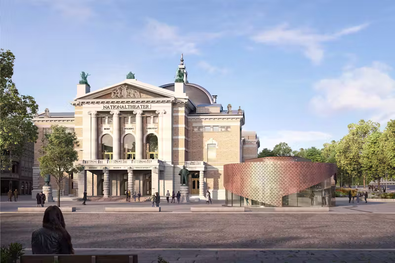 Nationaltheatret Ratio Hovedinngang FENIX BRICK