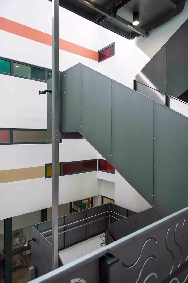 St Olavs Hospital stairs 2